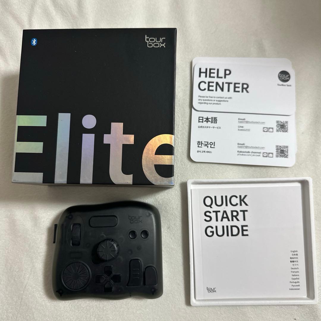 【美品】TourBox Elite ツアーボックスエリート　トランスルーセント