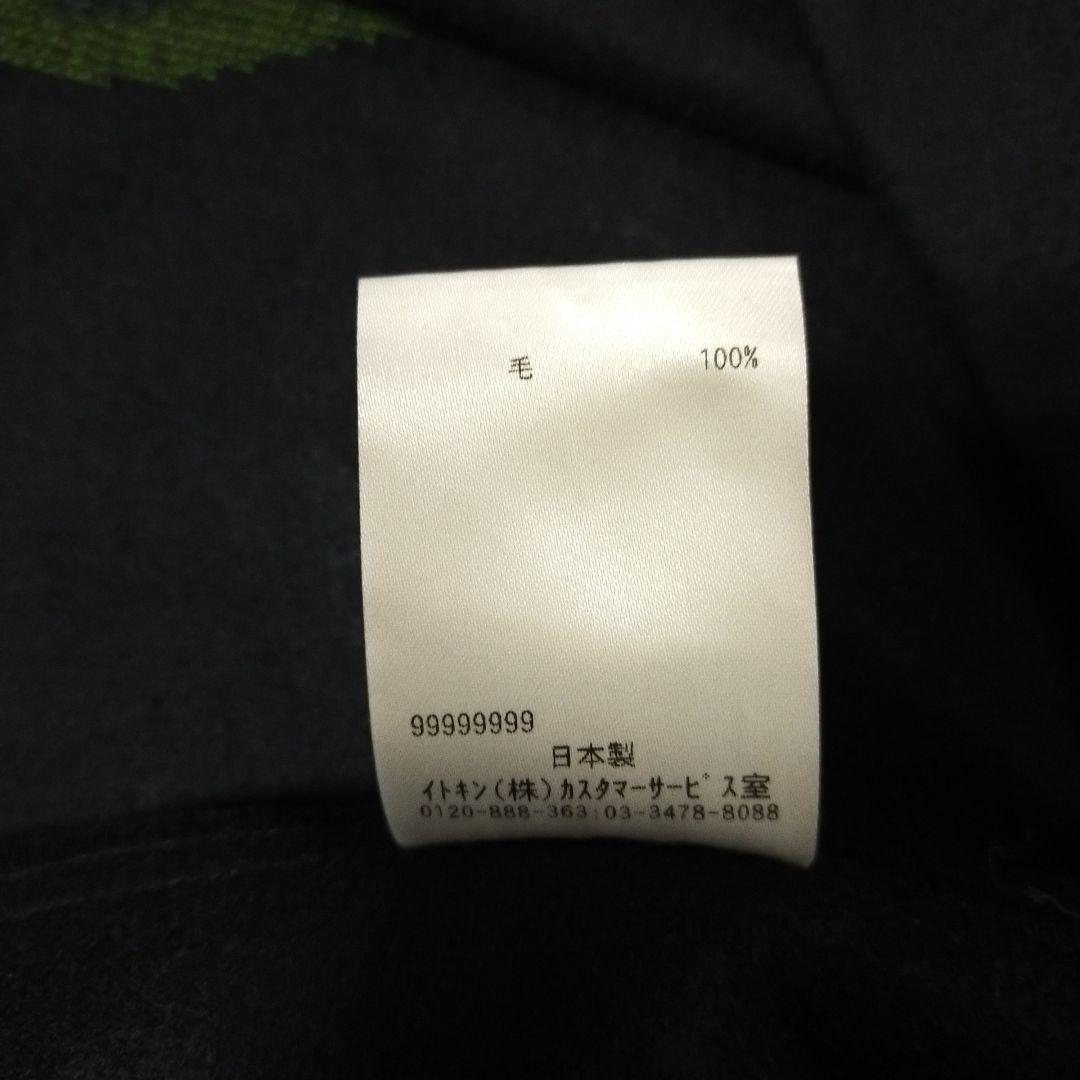 美品 Sybilla シビラ 花刺繍 ロングワンピース ウール素材 ブラック