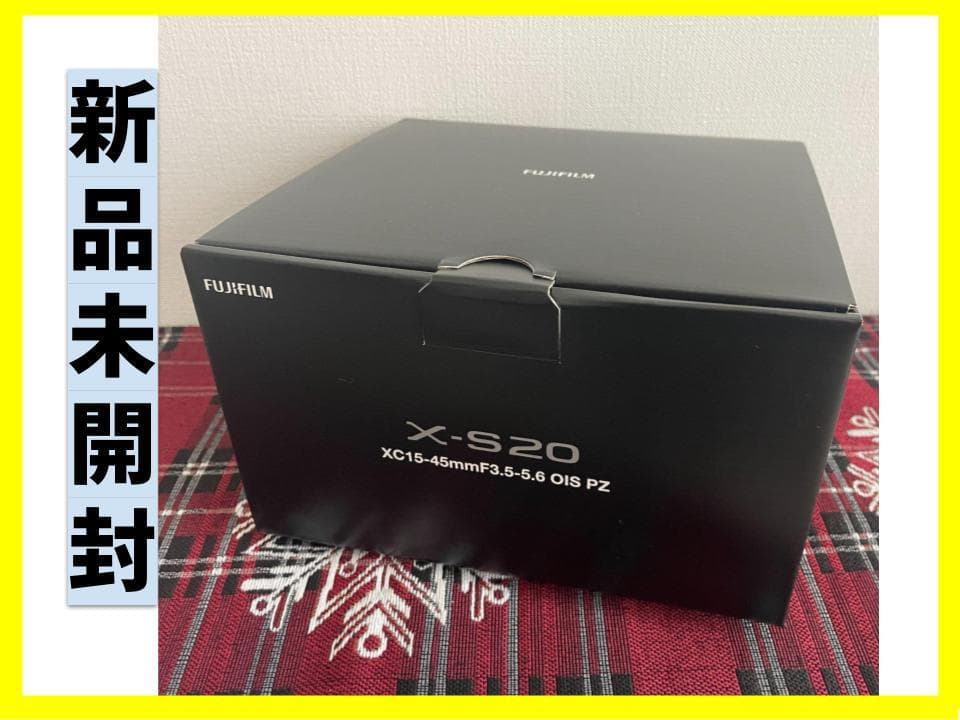 【新品未開封】FUJIFILM X-S20 XC15-45mmレンズキット