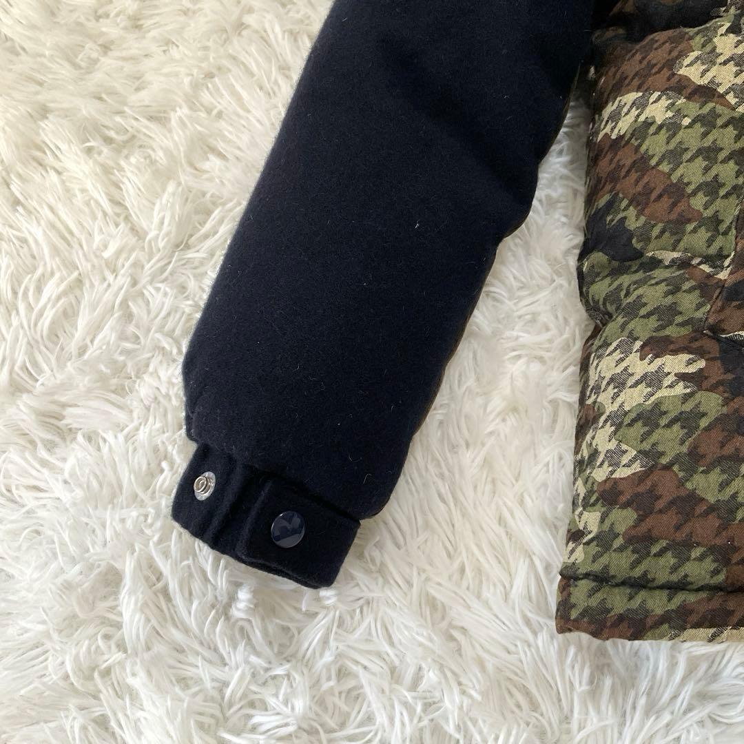 しゅ様ご予約品美品 ⭐︎MR GENTLEMAN カモフラダウンジャケット 紺 M