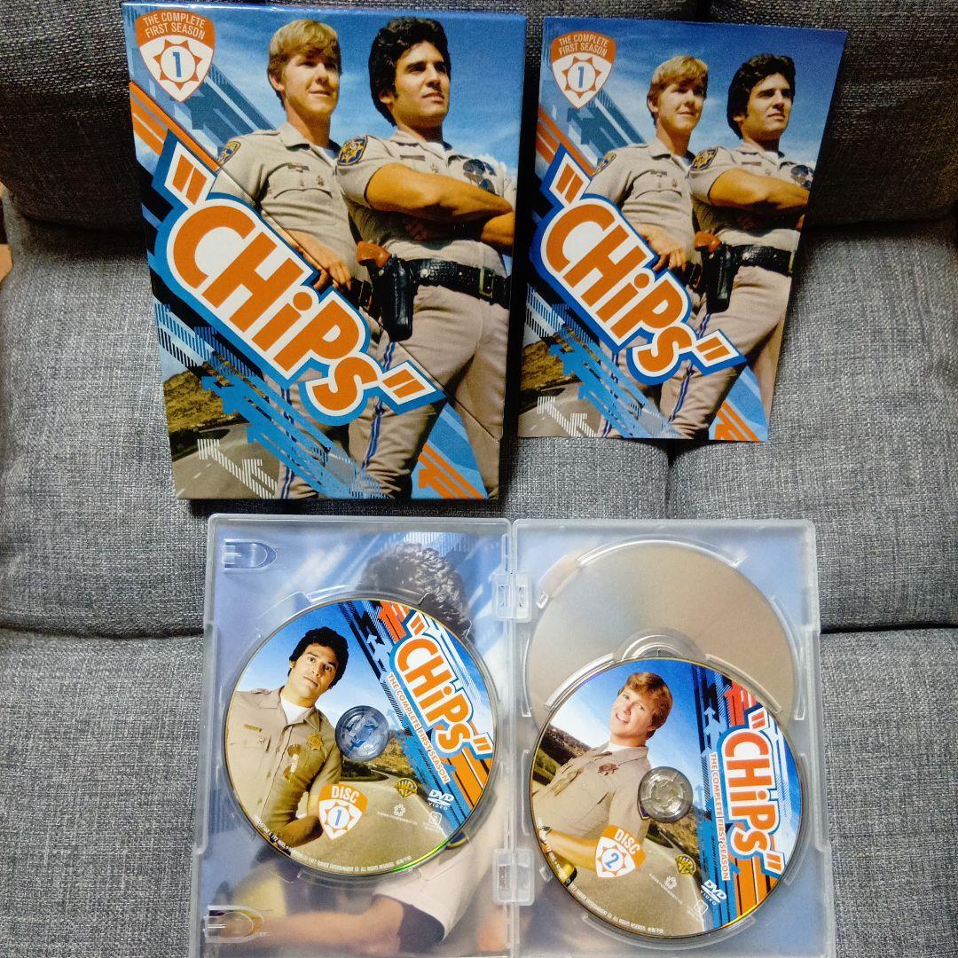 \"CHiPs\" 白バイ野郎ジョン&パンチ 第１シーズン コンプリートBOX 美品