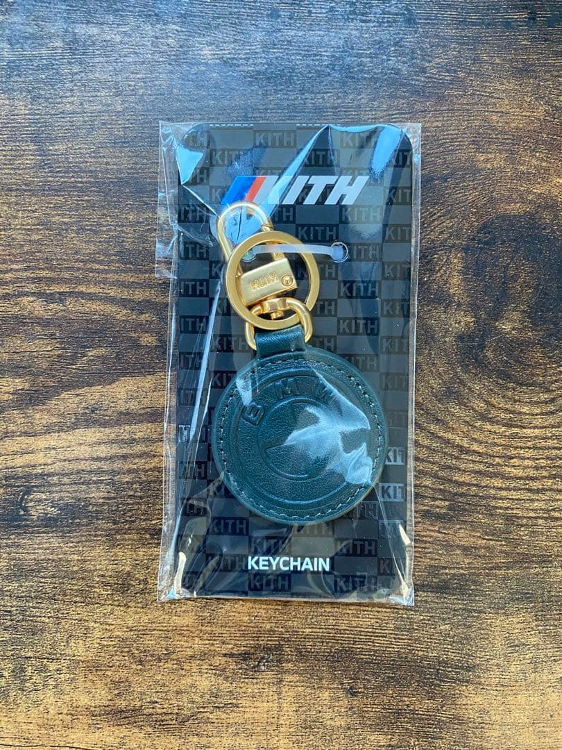 Kith  Rondel Leather Keyring キーホルダー