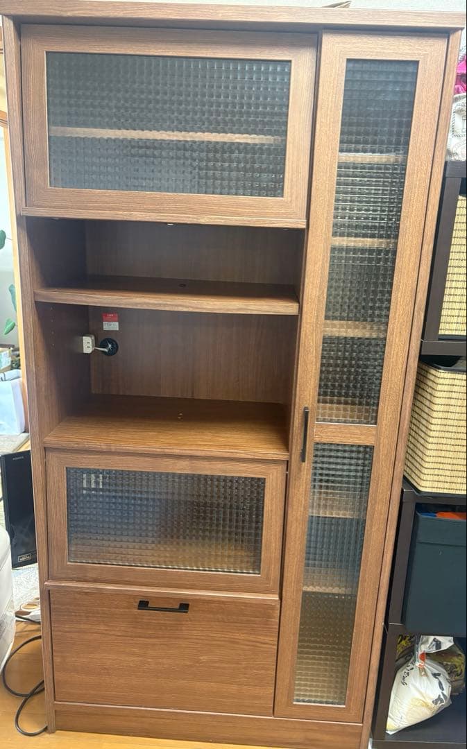 食器棚 B-COMPANY レンジボード 『引き取りなら10,000円』