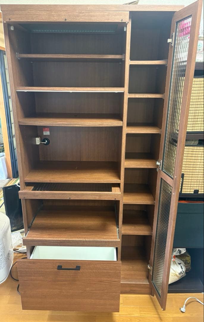 食器棚 B-COMPANY レンジボード 『引き取りなら10,000円』