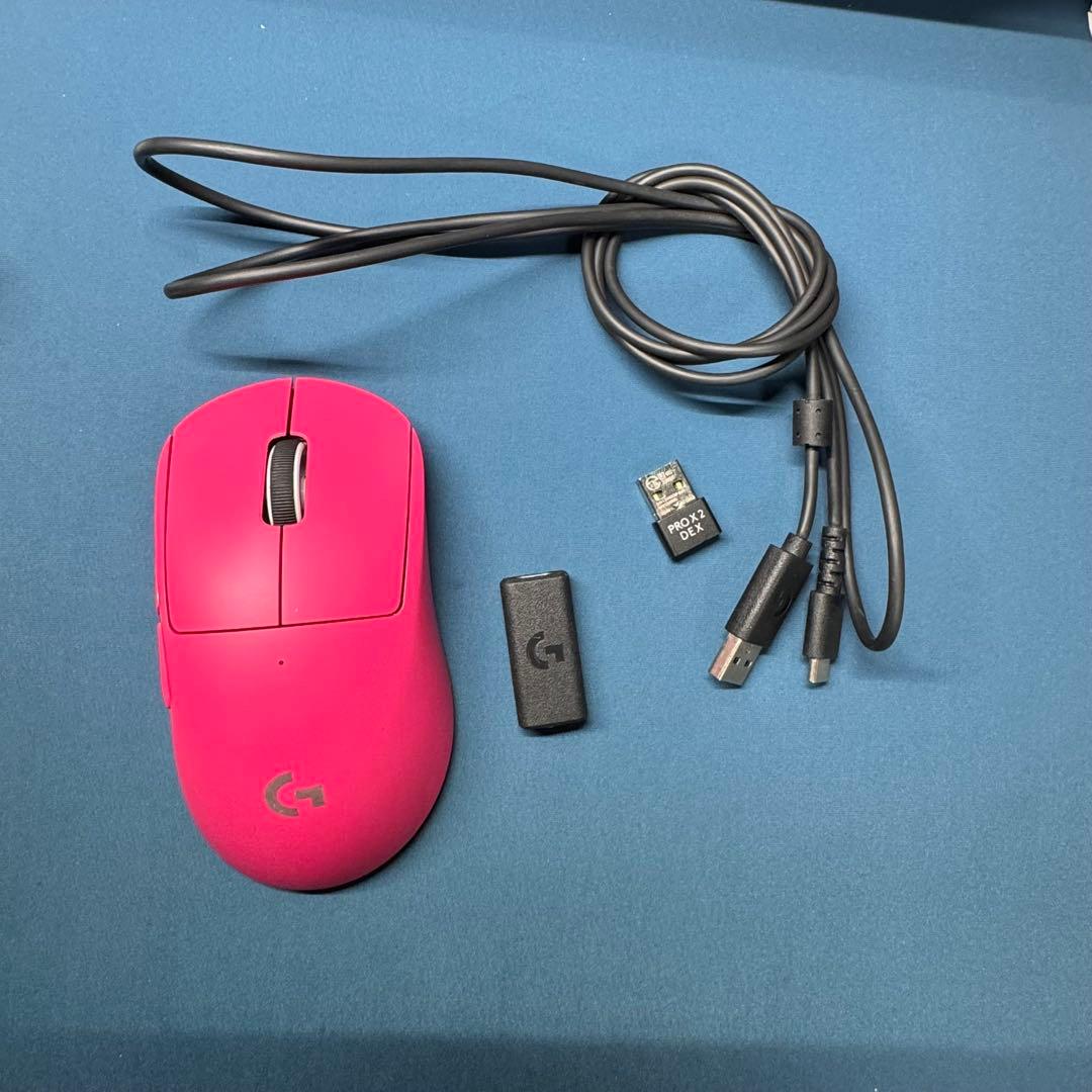 Logicool PRO X SUPERLIGHT 2 DEX ピンク