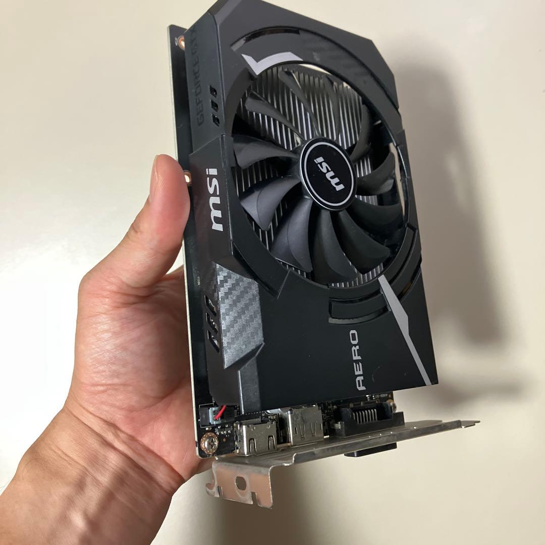 MSI AERO ITX 4GB GDDR5 GTX1650 OCv1 中古品