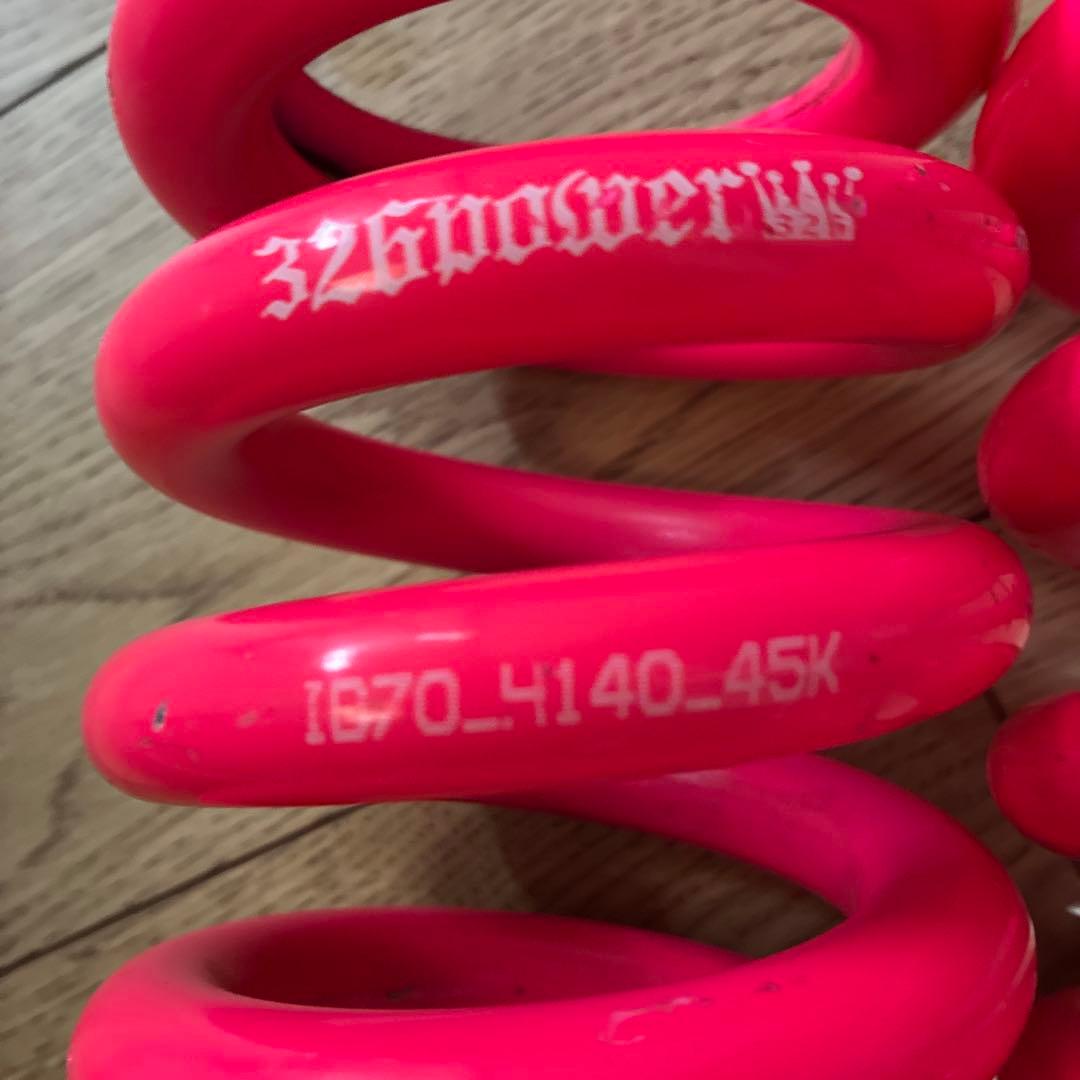 326power ピンク スプリング ID70 H140 45K