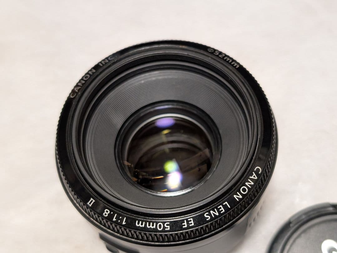 【良品】Canon EF 50mm f/1.8 II レンズ　単焦点