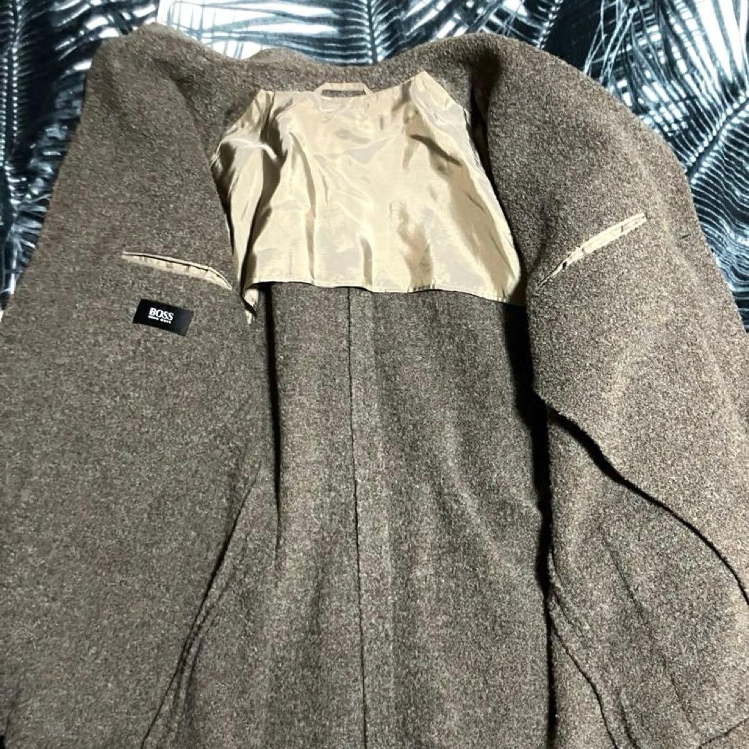 美品 90s イタリア製 ビンテージ HUGO BOSS テーラードジャケット