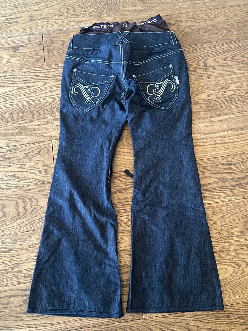 【BURTON バートン】レディース スノーボードウェア 上下セット M