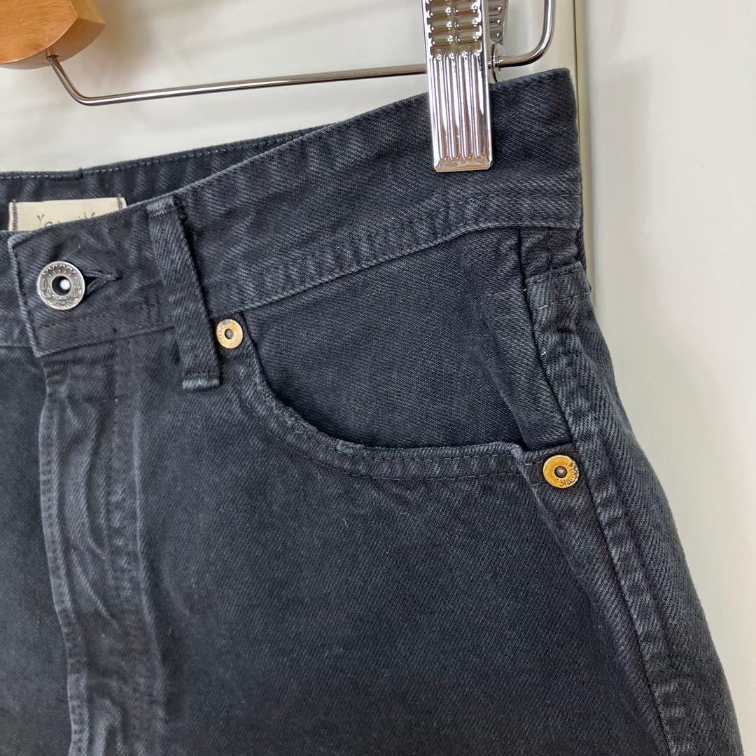 YANUK 野沢和香さんコラボ Sunny ショートパンツデニム L ブラック