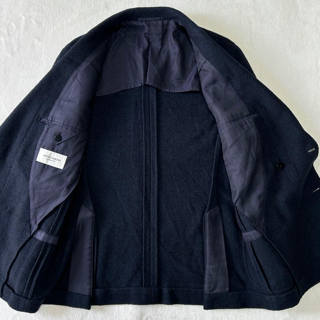し*け様 美品 ユナイテッドアローズ ブークレウール ジャージー ダブルジャケッ