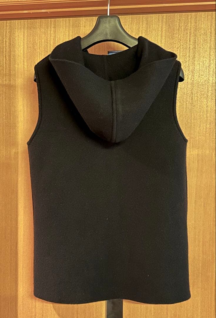 Theory★Lana Cash Hooded Vest/ニットベスト/S