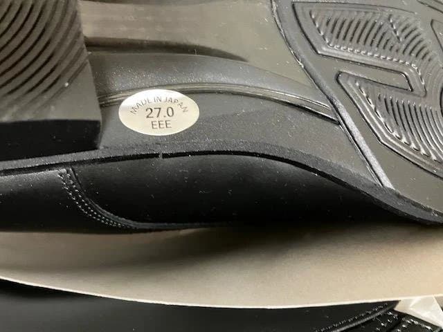 【★新品未使用★】アシックスウォーキング ビジネスシューズ 黒 サイズ27