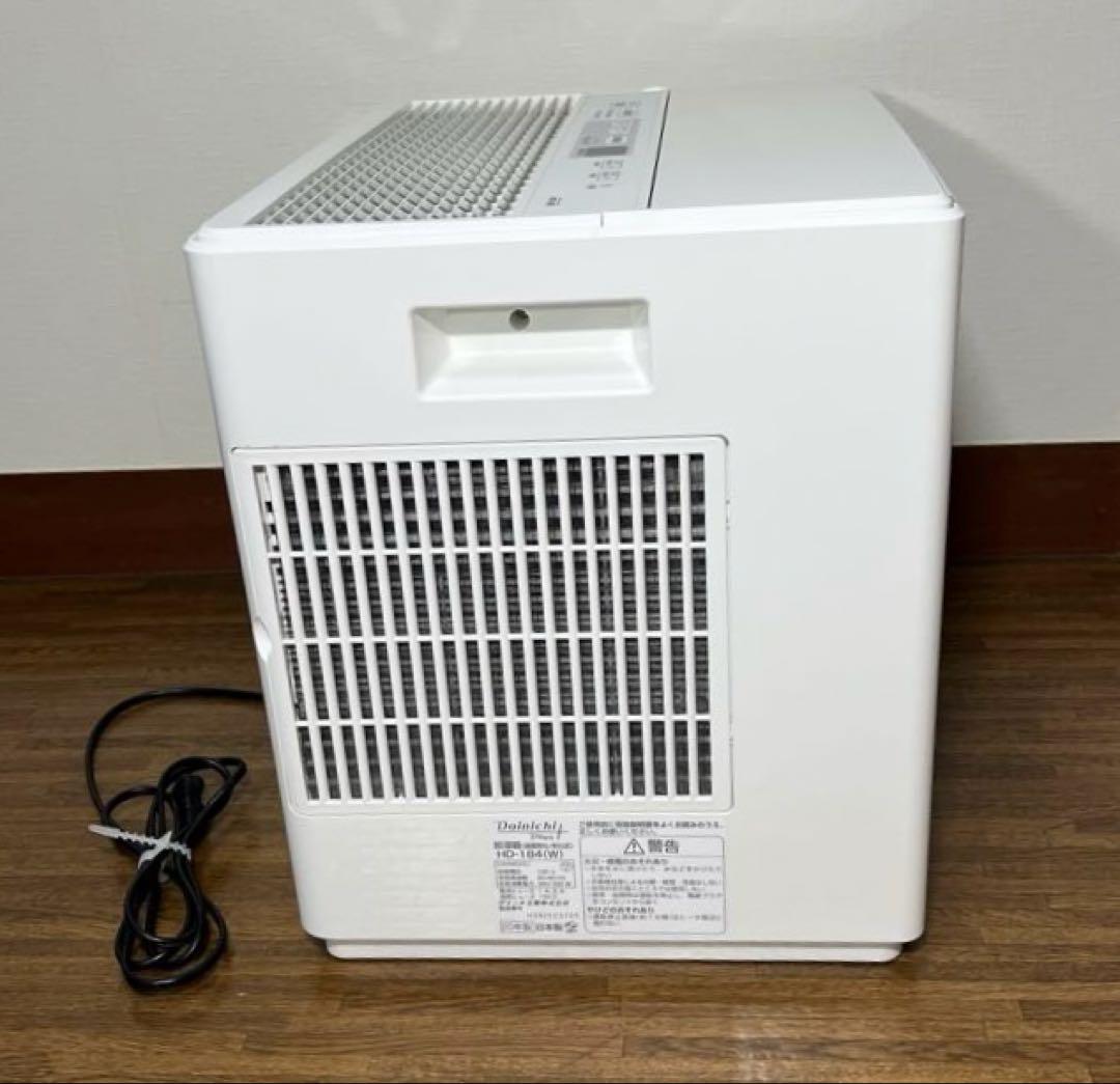 【美品】ダイニチ 加湿器 ハイブリッド式 HD-184(W)
