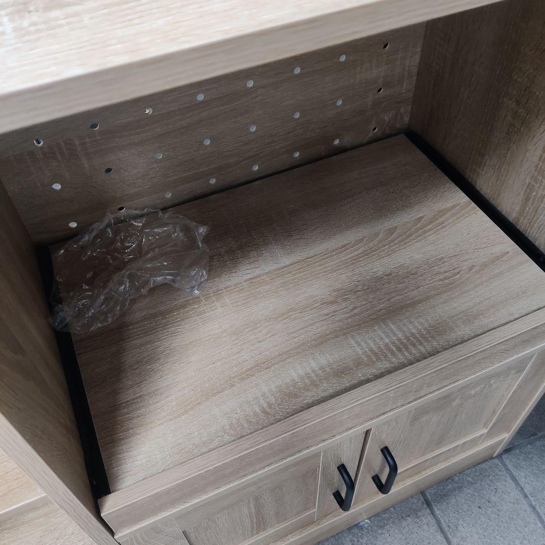 プラム 幅88 レンジ台 食器棚 コンパクト 大阪市内配送無料