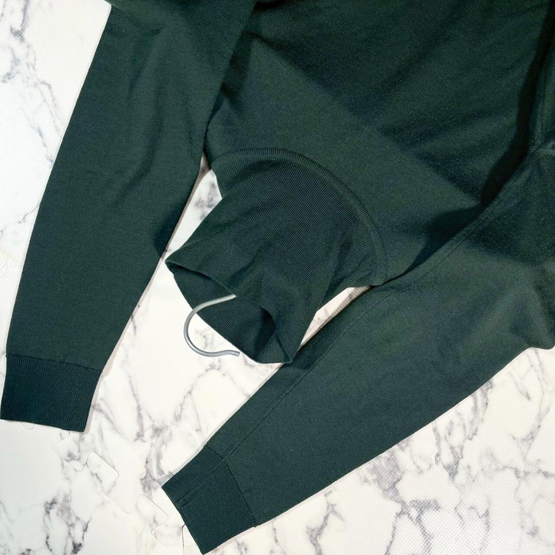 ✨美品✨ John Smedley メリノウール タートルネック 深緑 S