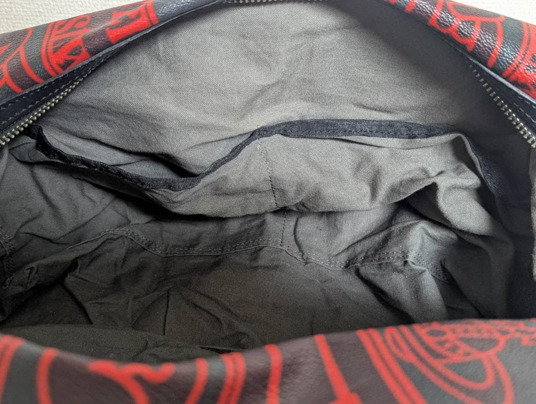 ☆早い者勝ち☆【美品】ヴィヴィアンウエストウッド ボストンバッグ オーブ 総柄