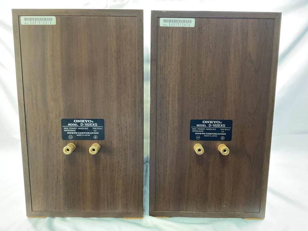 ONKYO D-102EXG ブックシェルフ型スピーカー音出し確認済み
