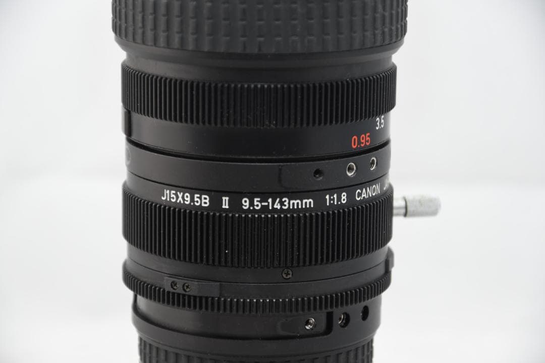 Canon J15x9.5B4Ⅱ F1.8　キャノン業務用レンズ