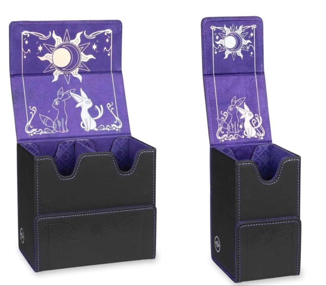 【海外ポケモンセンター限定】エーフィ　ブラッキー　プレミアムデッキケース　セット