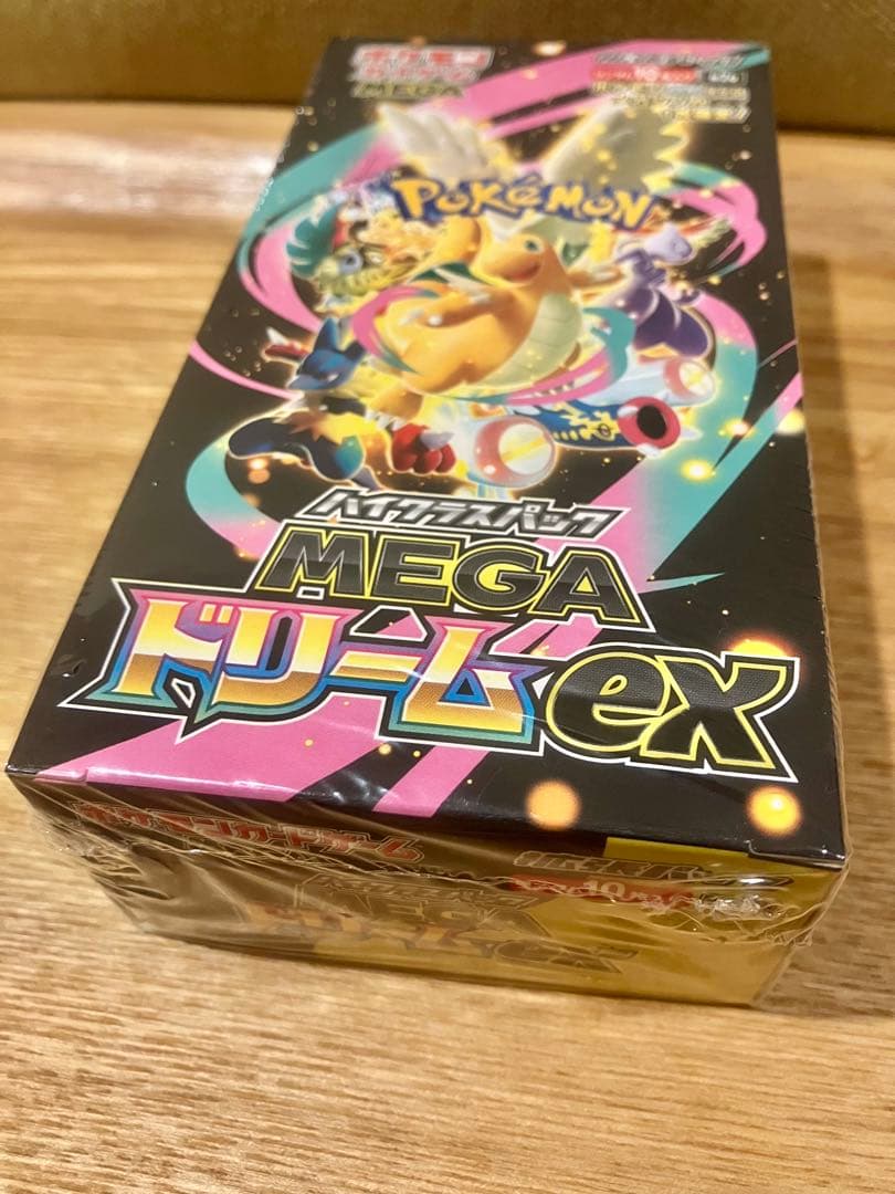 ポケモンカード MEGA ドリームex シュリンク付き　新品未開封