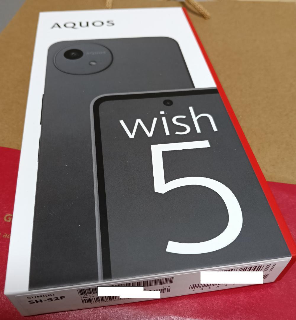 AQUOS wish SH-52F ブラック