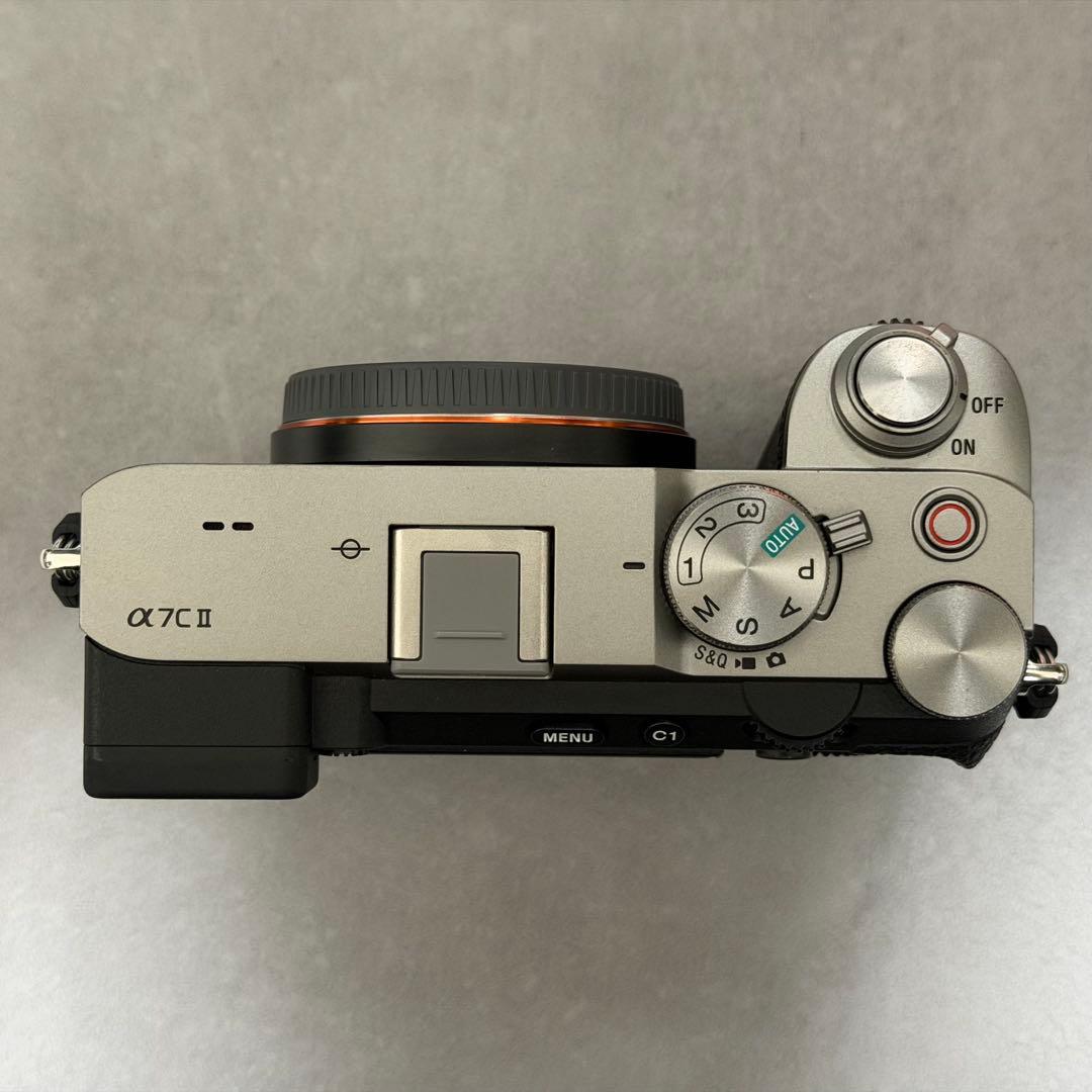 SONY α7CⅡ ミラーレスカメラ 本体のみ シルバー