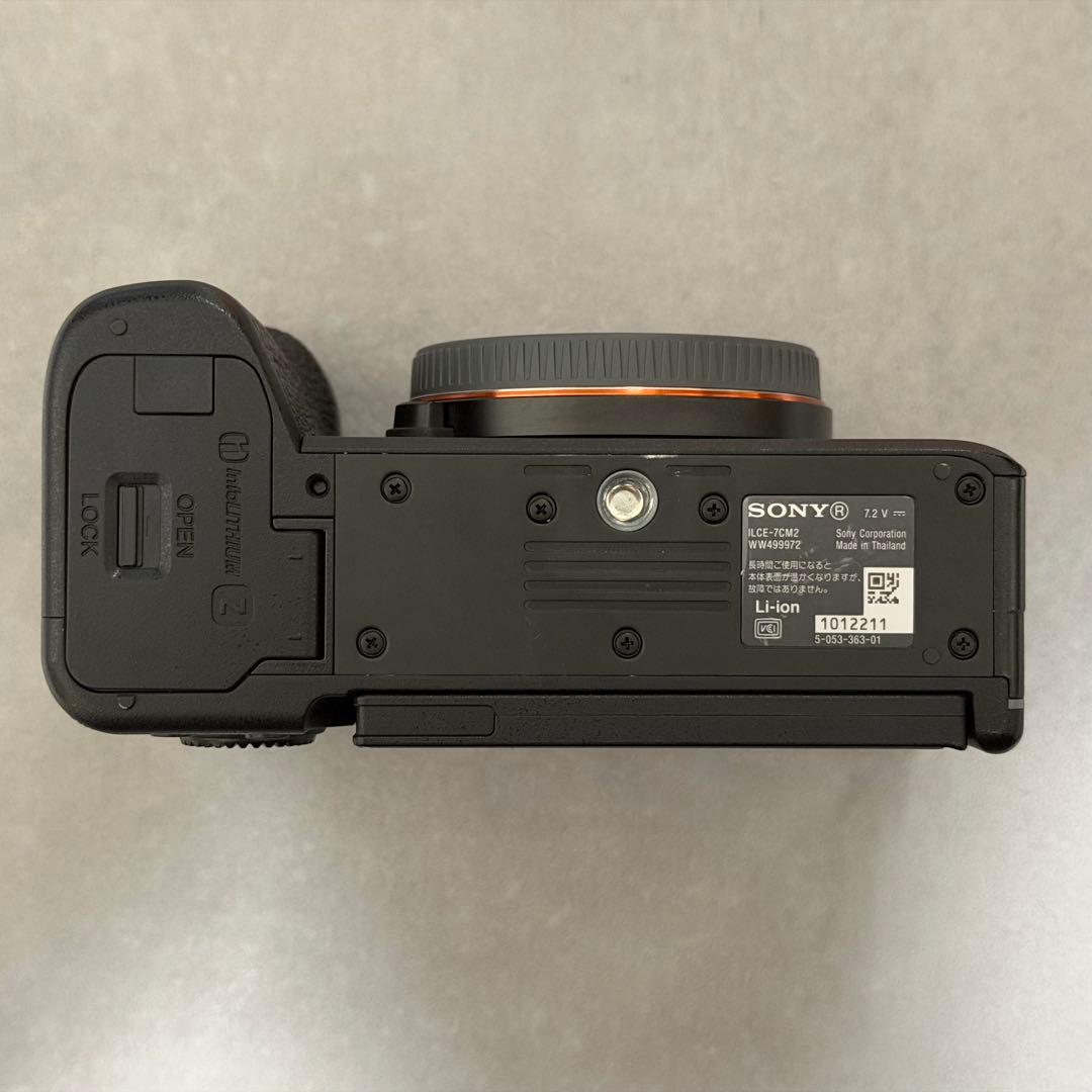 SONY α7CⅡ ミラーレスカメラ 本体のみ シルバー
