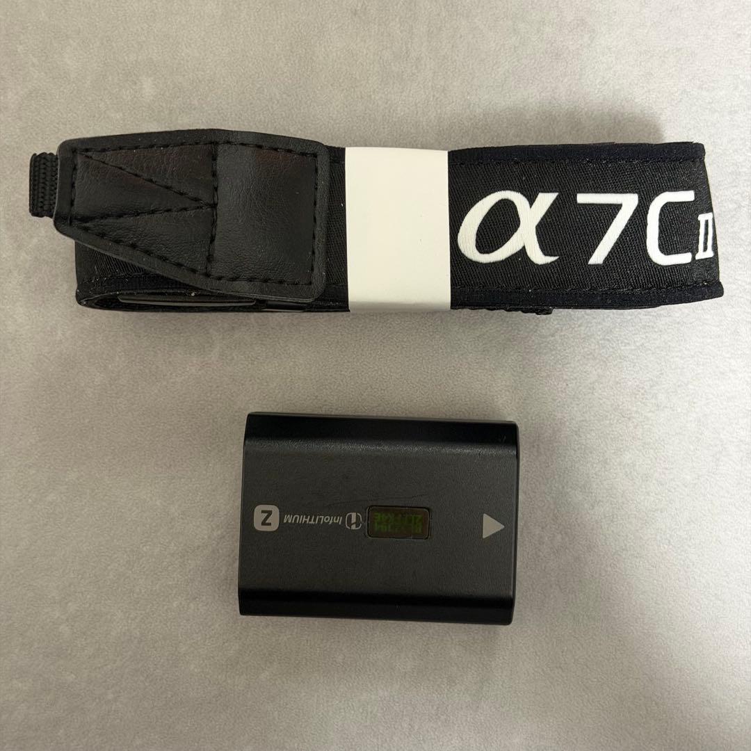 SONY α7CⅡ ミラーレスカメラ 本体のみ シルバー