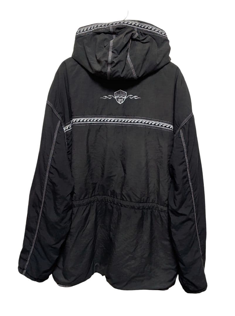 90s ビラボン インディゴダック × ナイロン リバーシブルジャケット