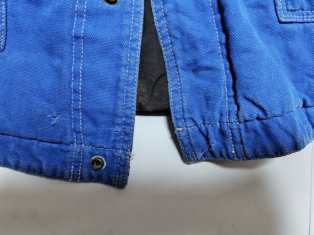 90s ビラボン インディゴダック × ナイロン リバーシブルジャケット