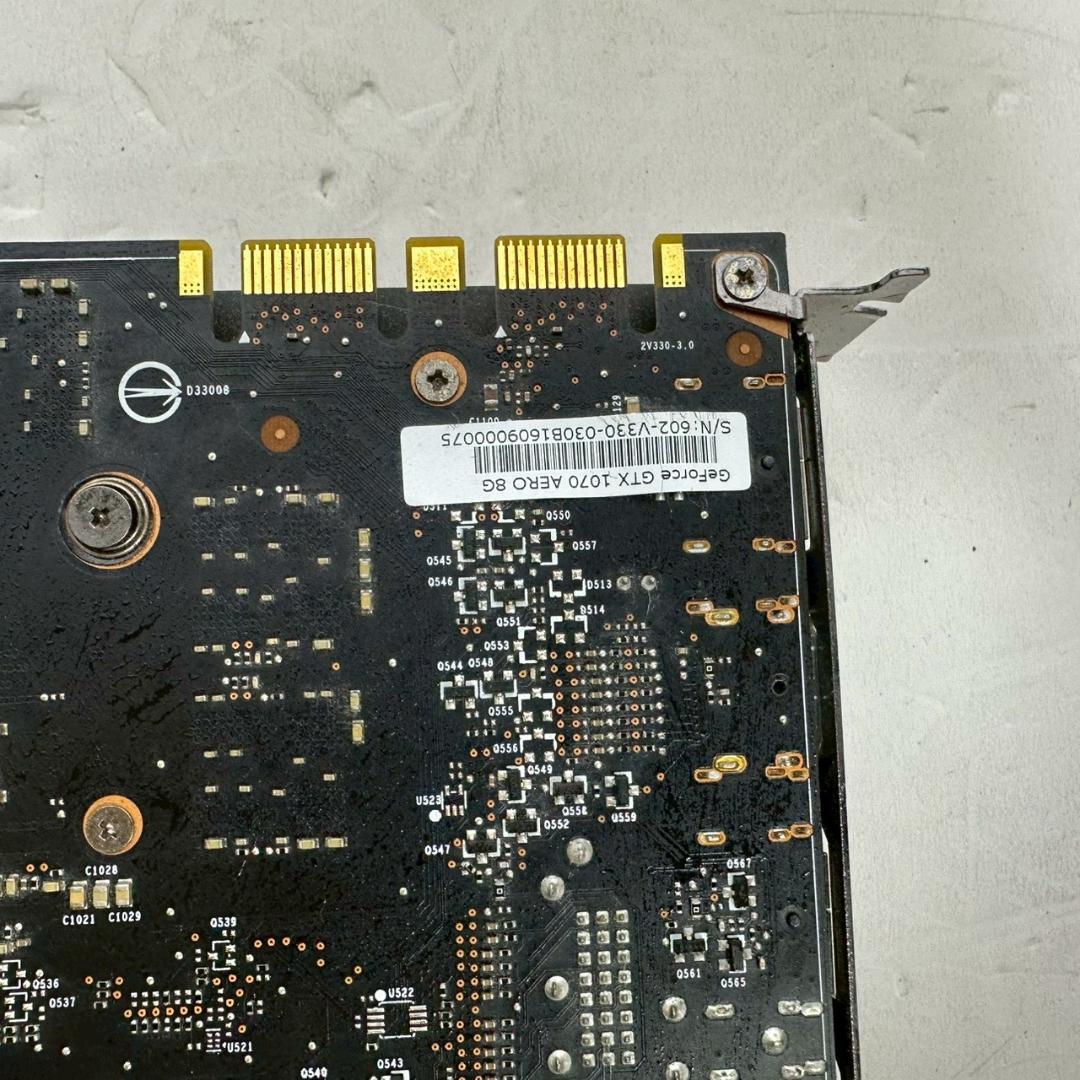 MSI GeForce GTX 1070 AERO 8G グラフィックボード