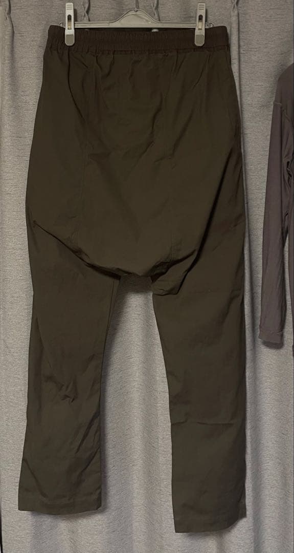 リックオウエンス　パンツ48サルエルマストドンバウハウスジオバスケットラモーンズ