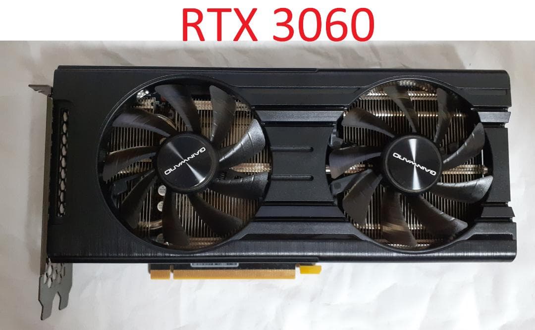 GeForce RTX 3060 GHOST 12G 化粧箱付き