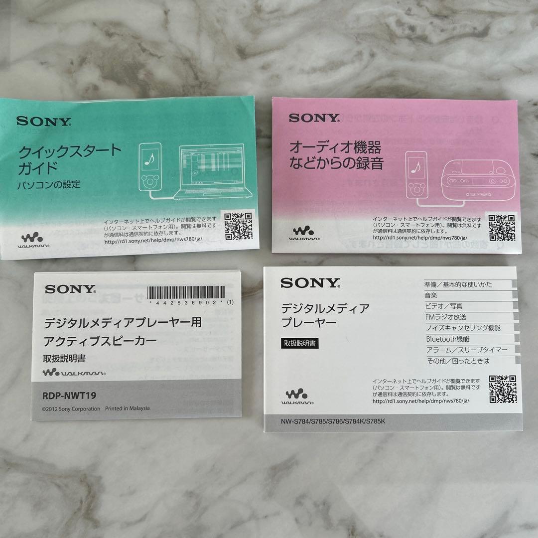 SONY NW-S784K デジタルメディアプレーヤー