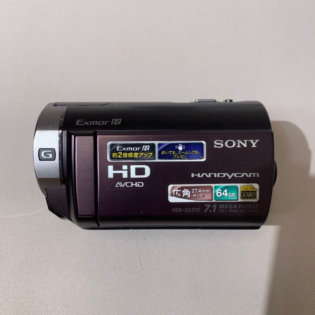 SONY HDR-CX370V ビデオカメラ 本体 ジャンク扱い