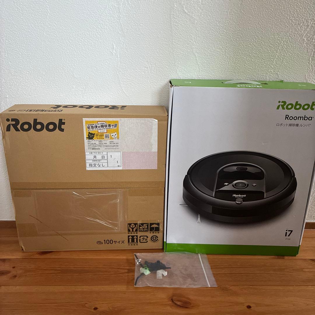 ジャンク品 iRobot Roomba i7 本体と替えのブラシ付き