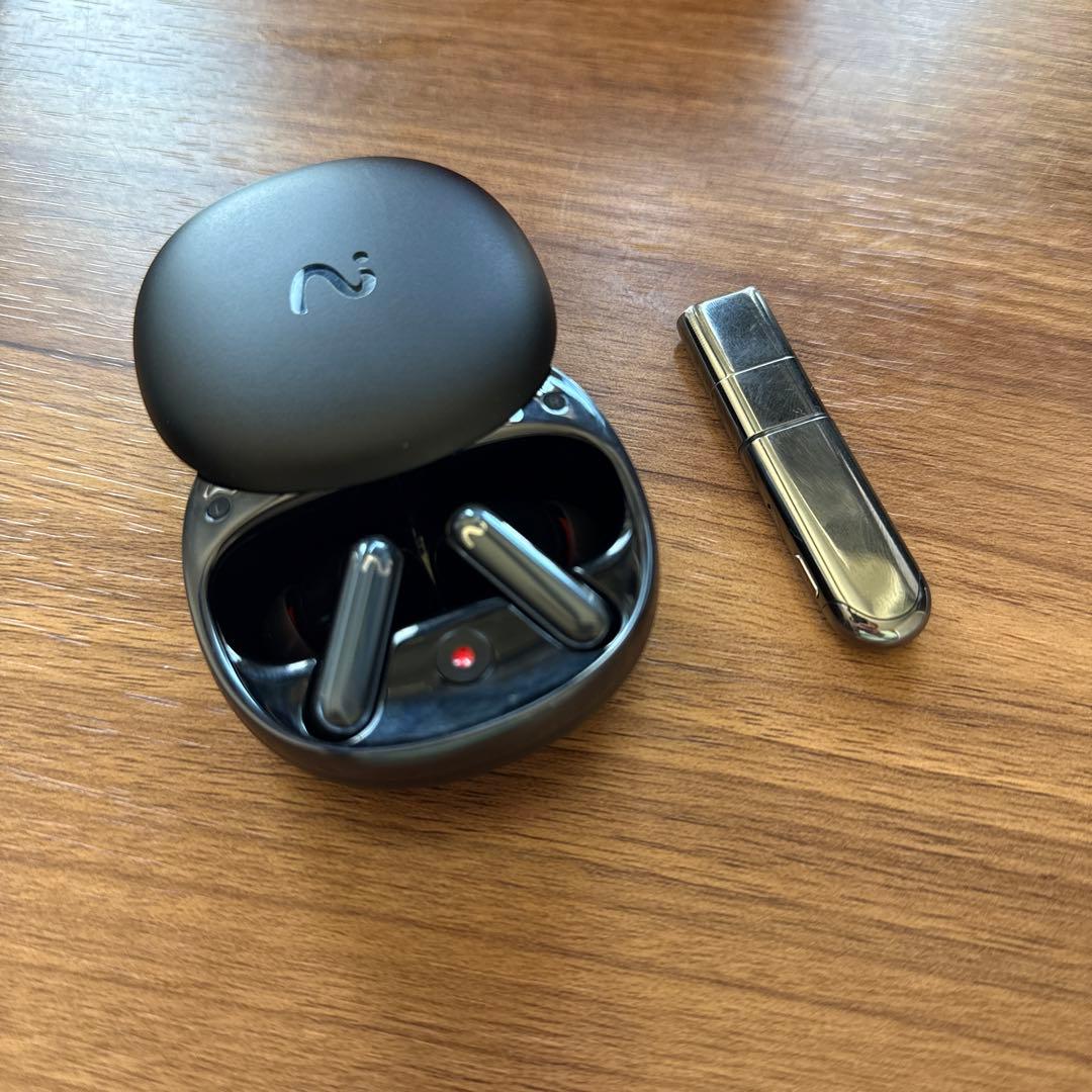 viaim 会議録音可能 多機能ワイヤレスイヤホン 充電ケース付き
