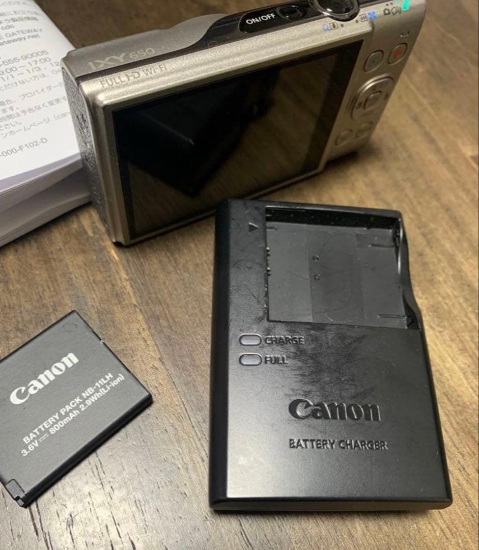 お値下げ　Canon IXY650