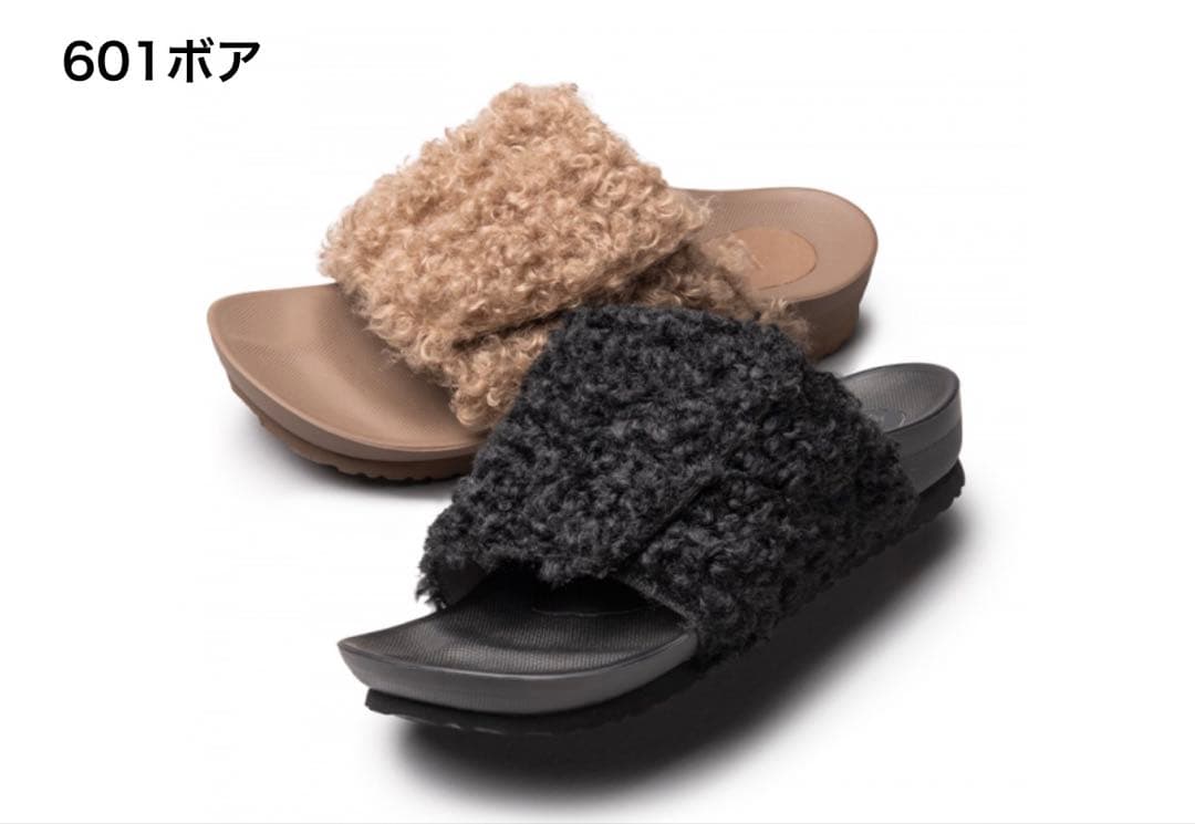 新品 Oggi別注 コラボモデル akaishi ボア アーチサポート サンダル