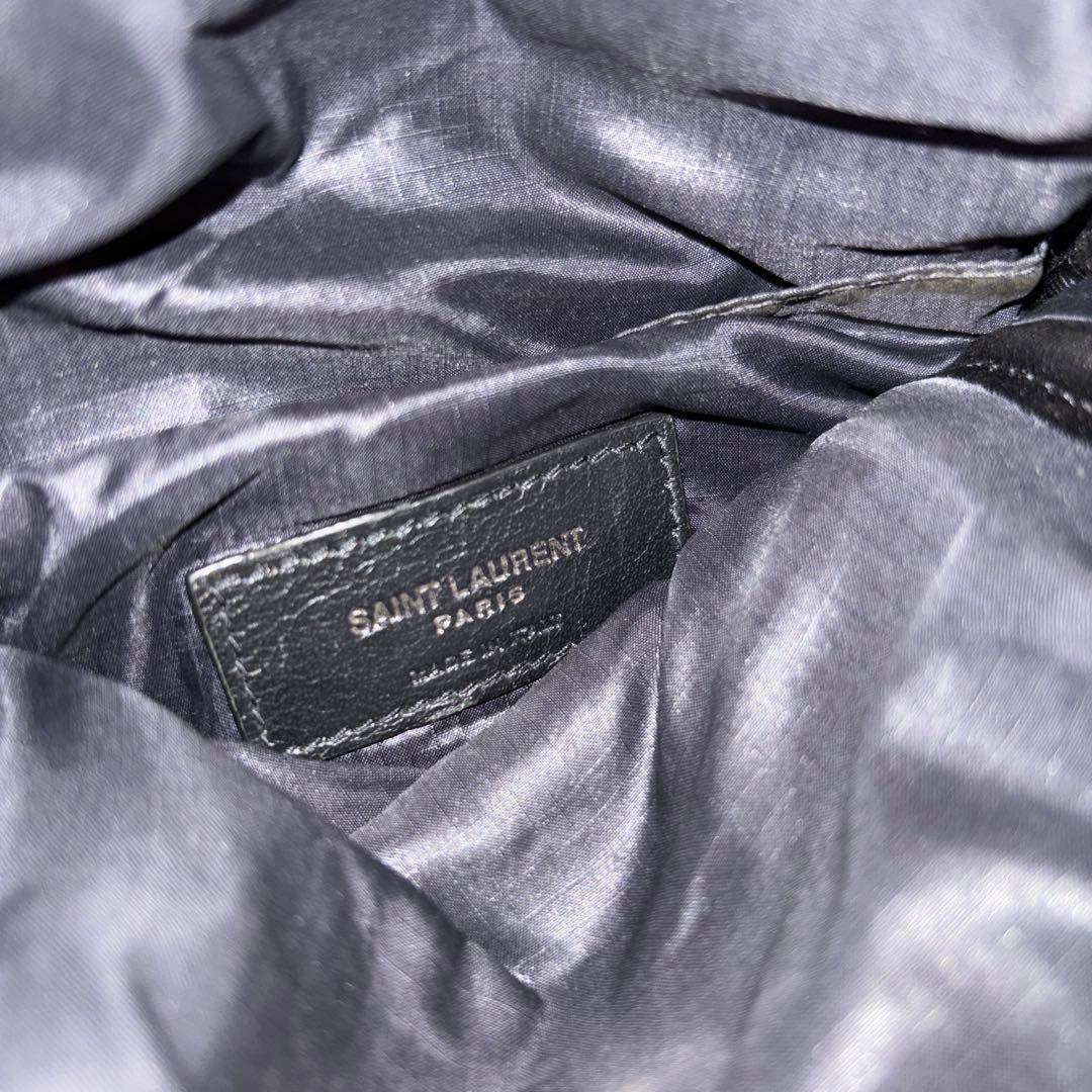 saint laurent paris city shoulder bag 黒