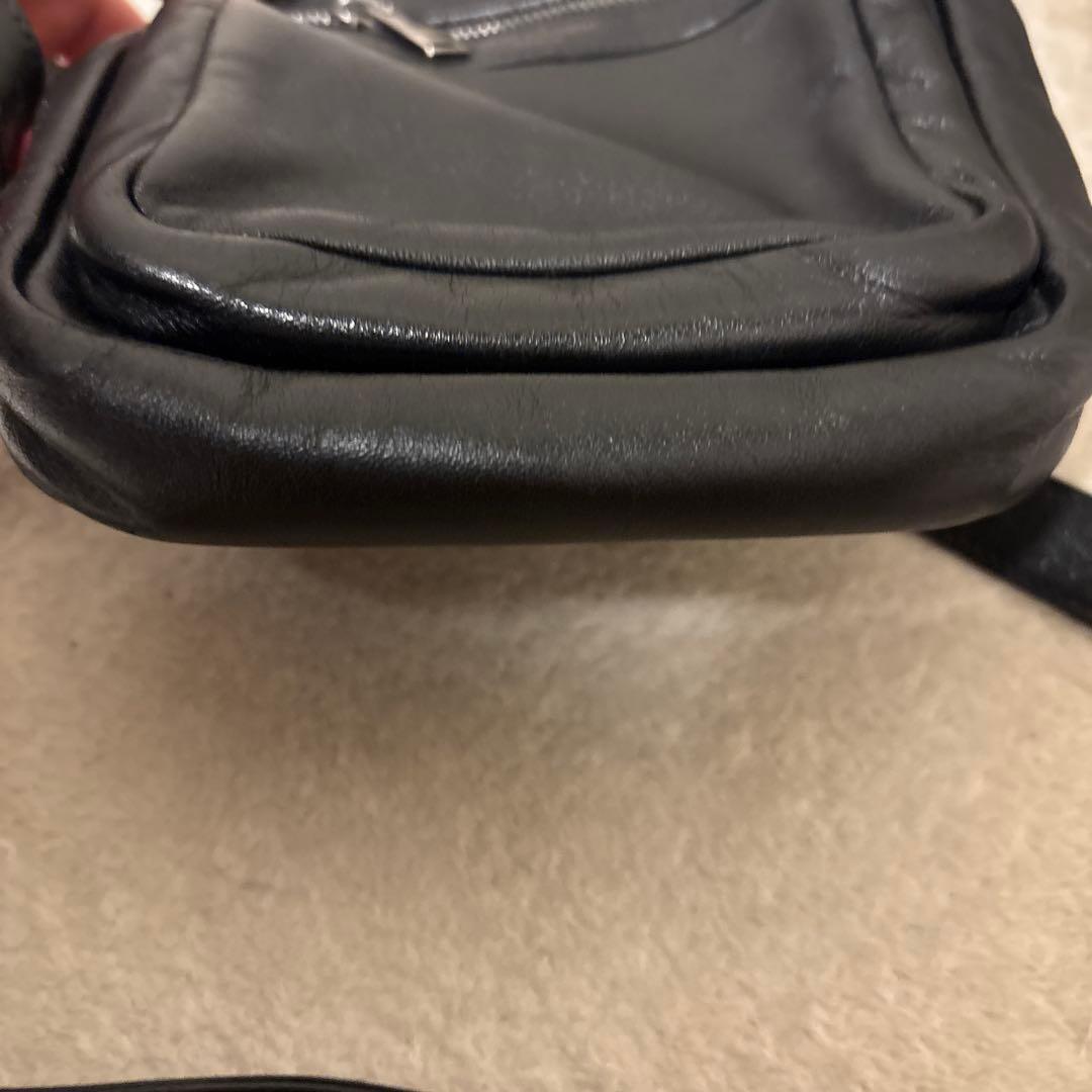 saint laurent paris city shoulder bag 黒