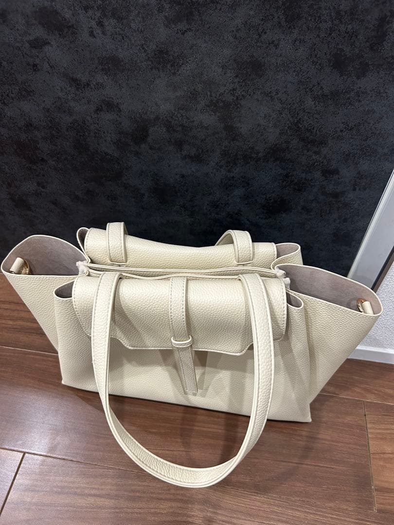 Scrap Book トートバッグ　オフホワイト