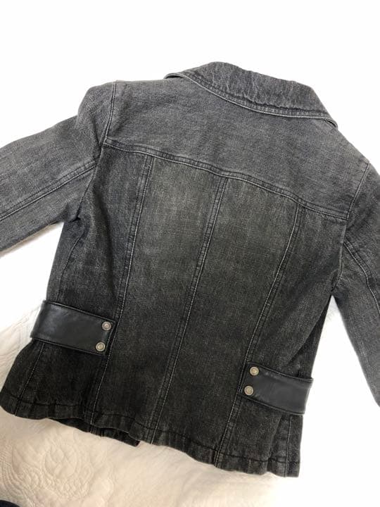 EPOCA デニムジャケット ファー付き