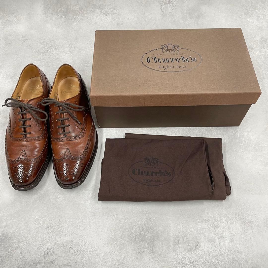 Church's chetwynd ウイングチップ ウォルナット60F