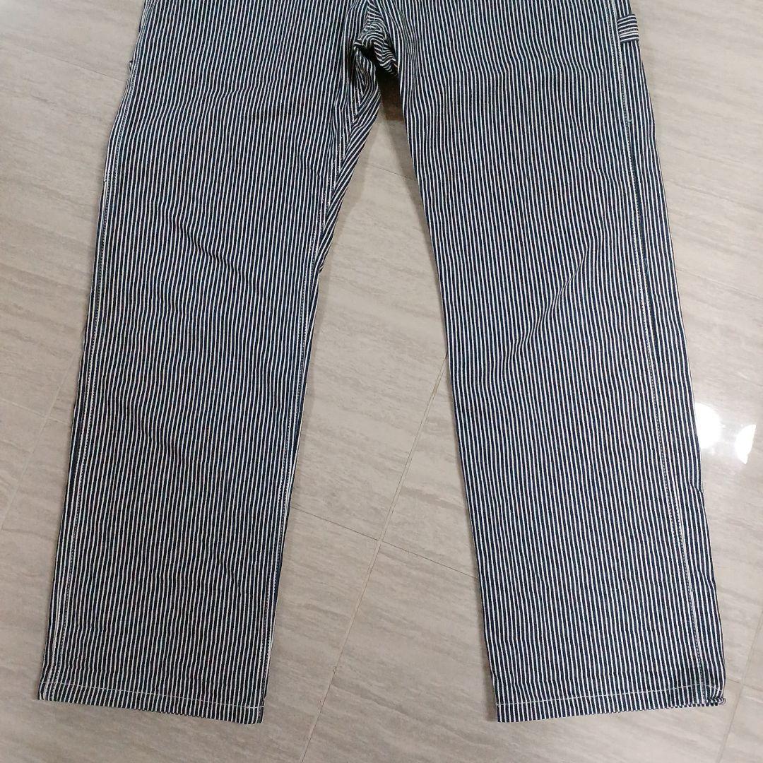 児島デニム　オーバーオール　ヒッコリー