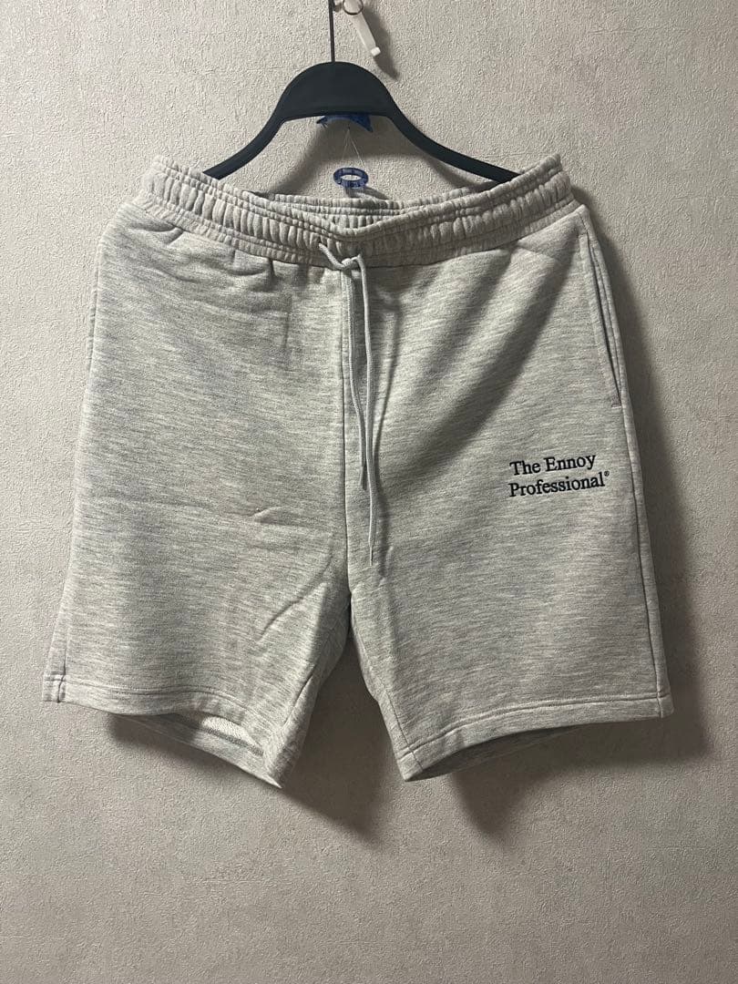 新品未使用　ennoy エンノイ スウェットショーツ ハーフパンツ スウェット