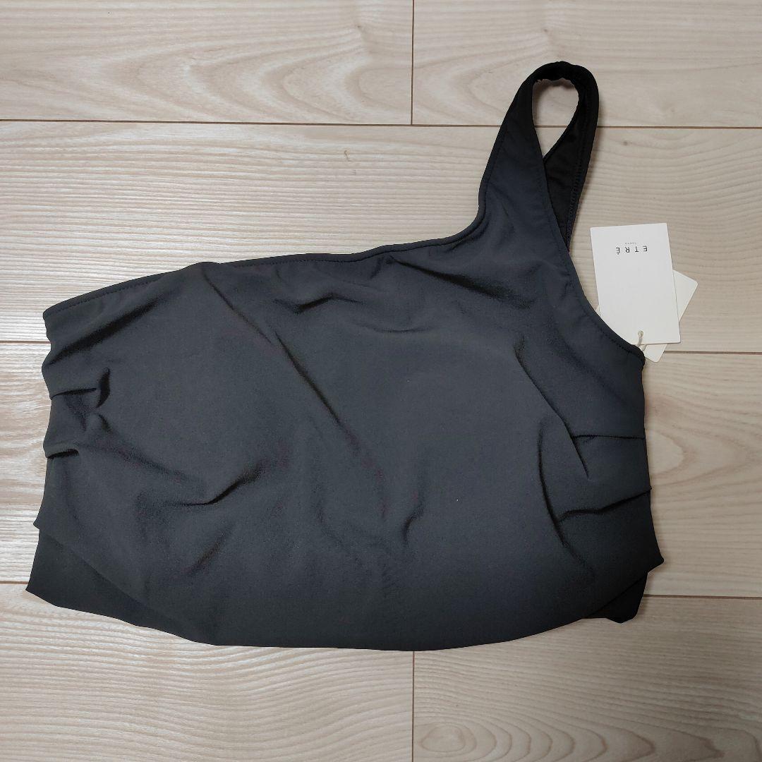 ETRE TOKYO サイドタックワンショルダースイムウェア