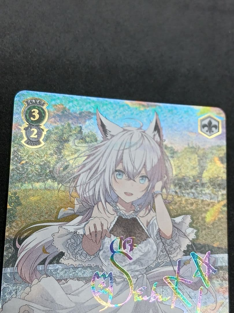 茜さす地でキミと　白上フブキ　SSP サイン　ホロライブ